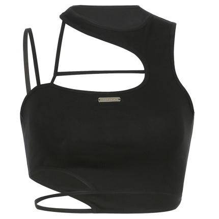 black sexy tank top women